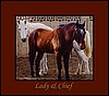 Lady and Chief Matted 8 x 10 Print